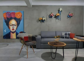 Rustic Khalo 2br Apartment W Free Laundry And Fast Wifi At Condesa Roma